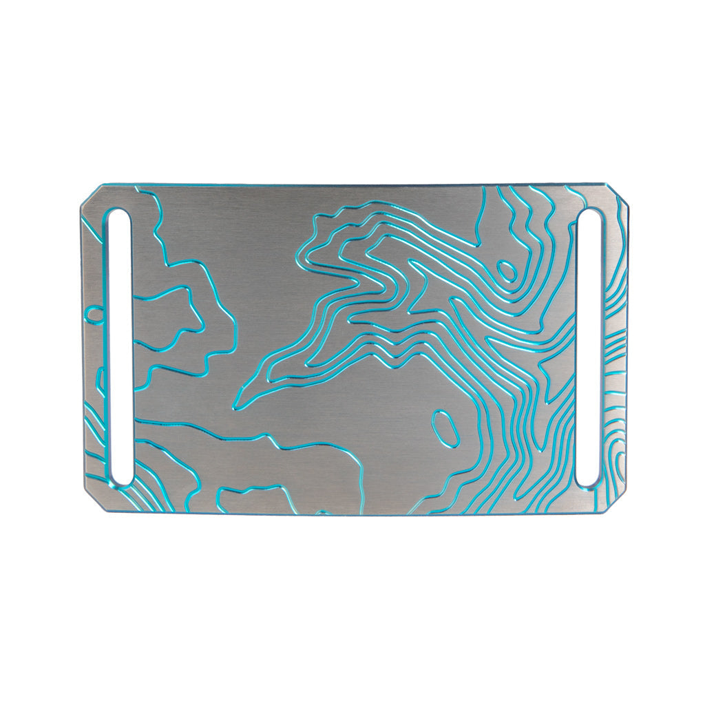 minimalist titanium belt buckle