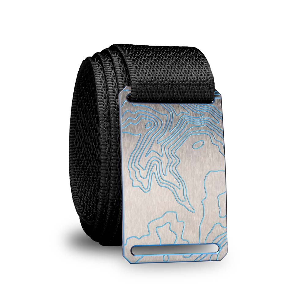 black belt with titanium buckle swatch-image