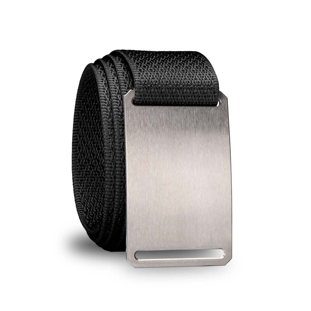 black belt with titanium buckle swatch-image